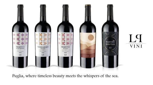Wijnpakket Puglia, where timeless beauty meets the whispers of the sea.